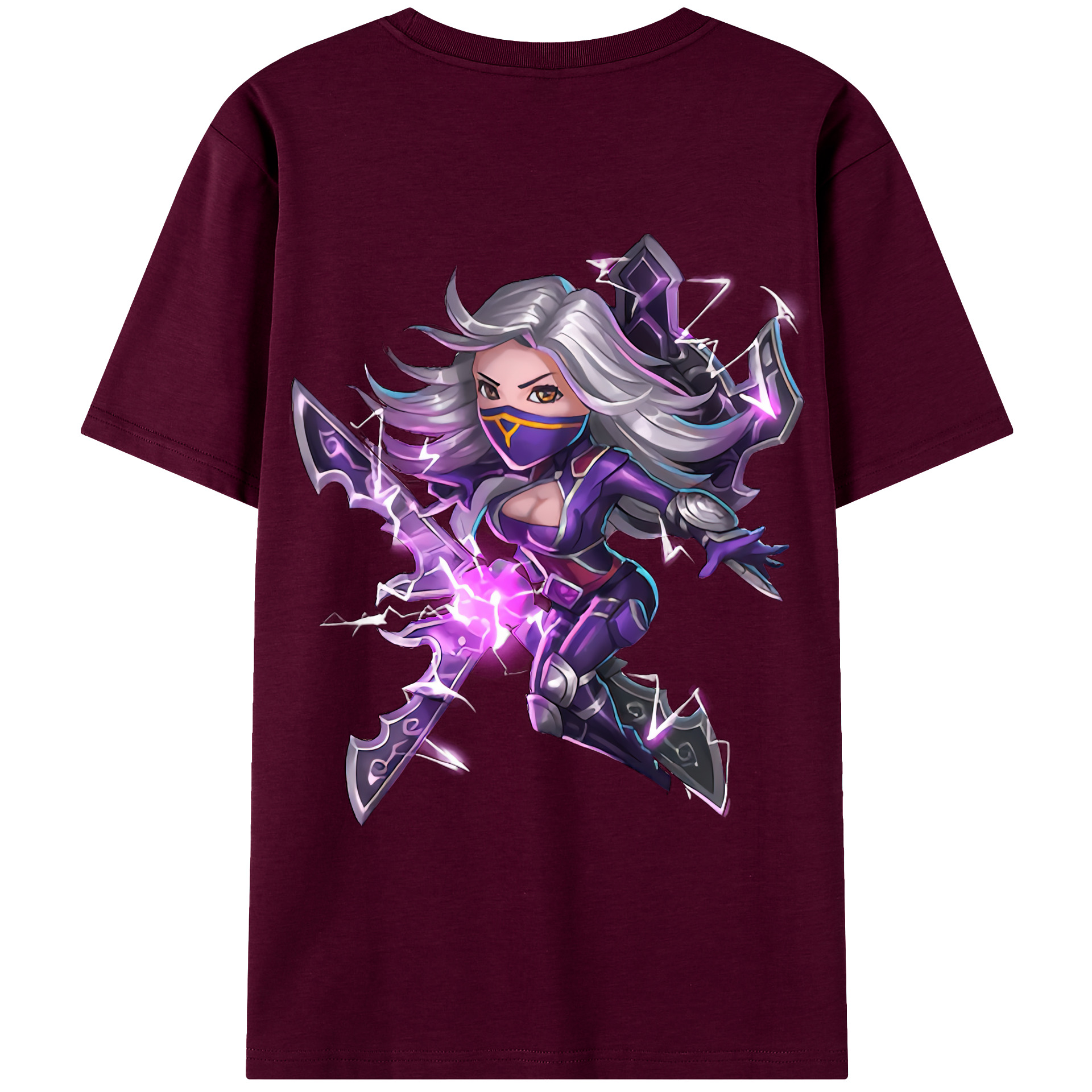 リーグ・オブ・レジェンド League of Legends LOL レディース半袖Tシャツ(バックプリント)